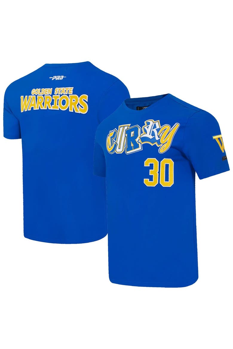 Men's Pro Standard Stephen Curry Royal Golden State Warriors City Ransom T-Shirt, Main, color, Royal
