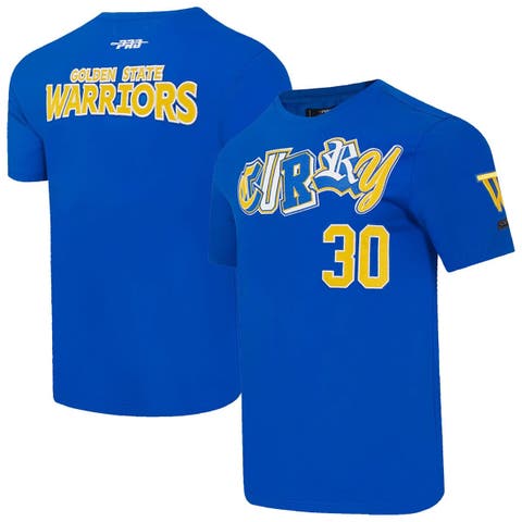 Men's Pro Standard Stephen Curry Royal Golden State Warriors City Ransom T-Shirt