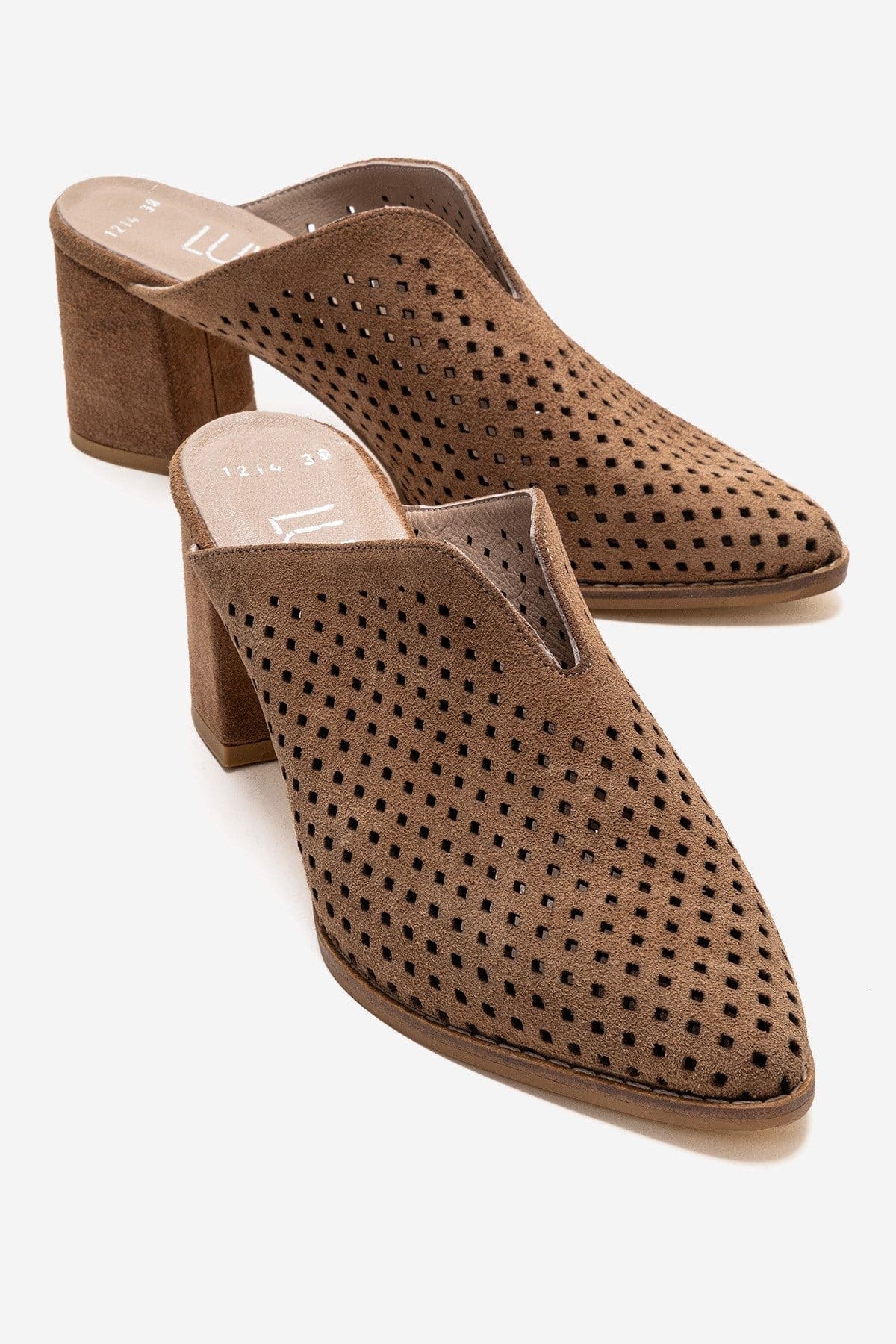 Cognac Suede