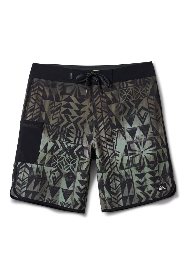 Surfsilk Hawaii Fade Board Shorts, Main, color, ALOE