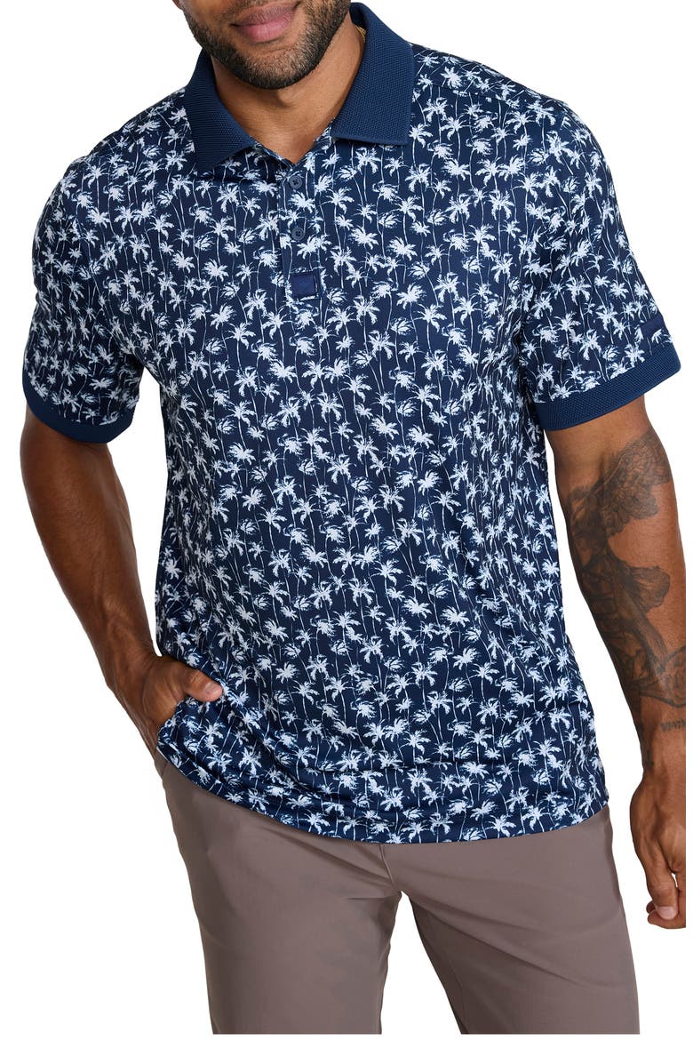 Ridge Performance Polo, Main, color, PALMETTO - DARK NAVY