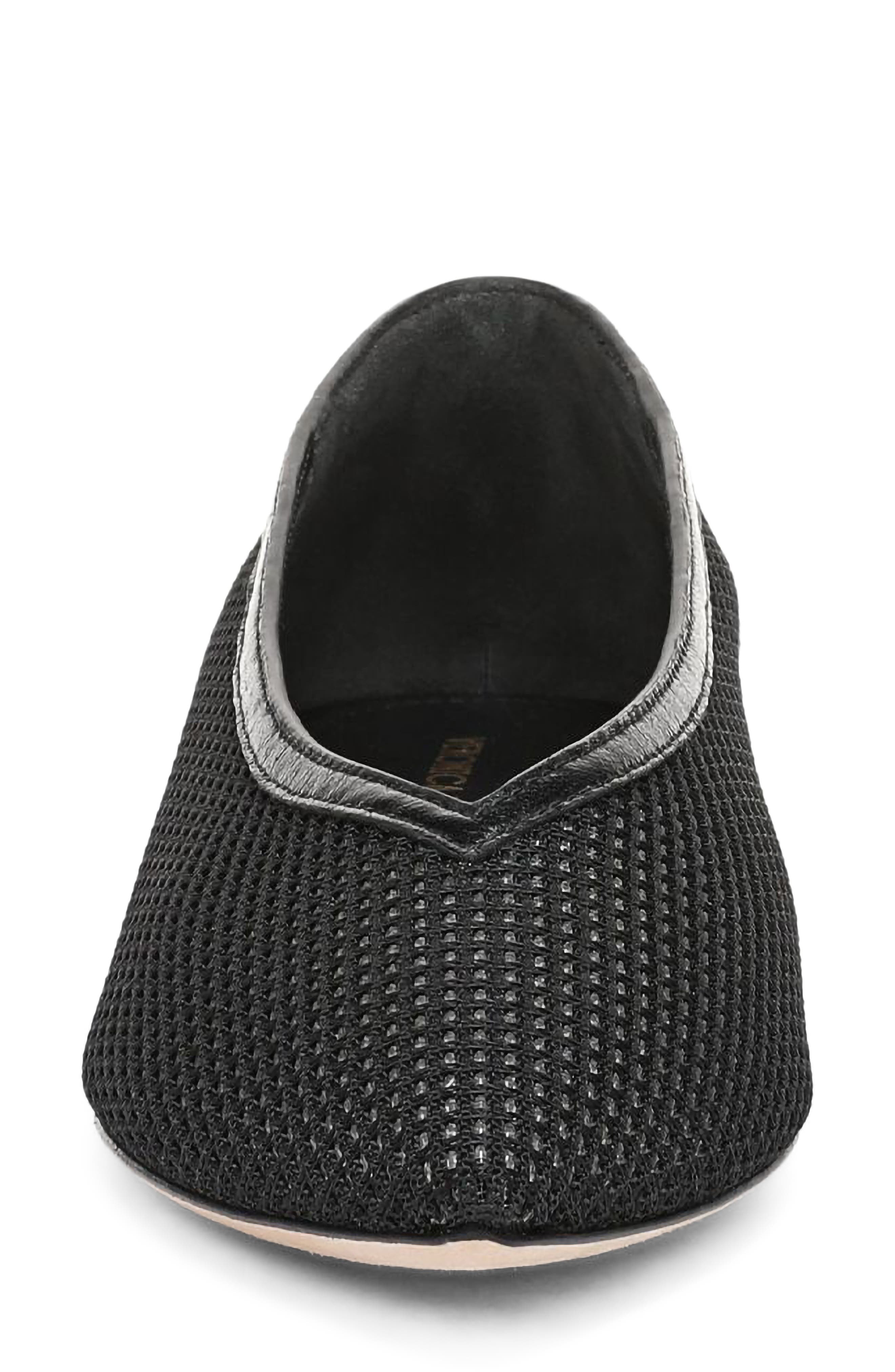 Veronica Beard Bancroft Pointed Toe Flat, Alternate, color, Black
