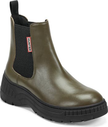 Hunter Neveah Slip-On Waterproof Chelsea Bootie (Women