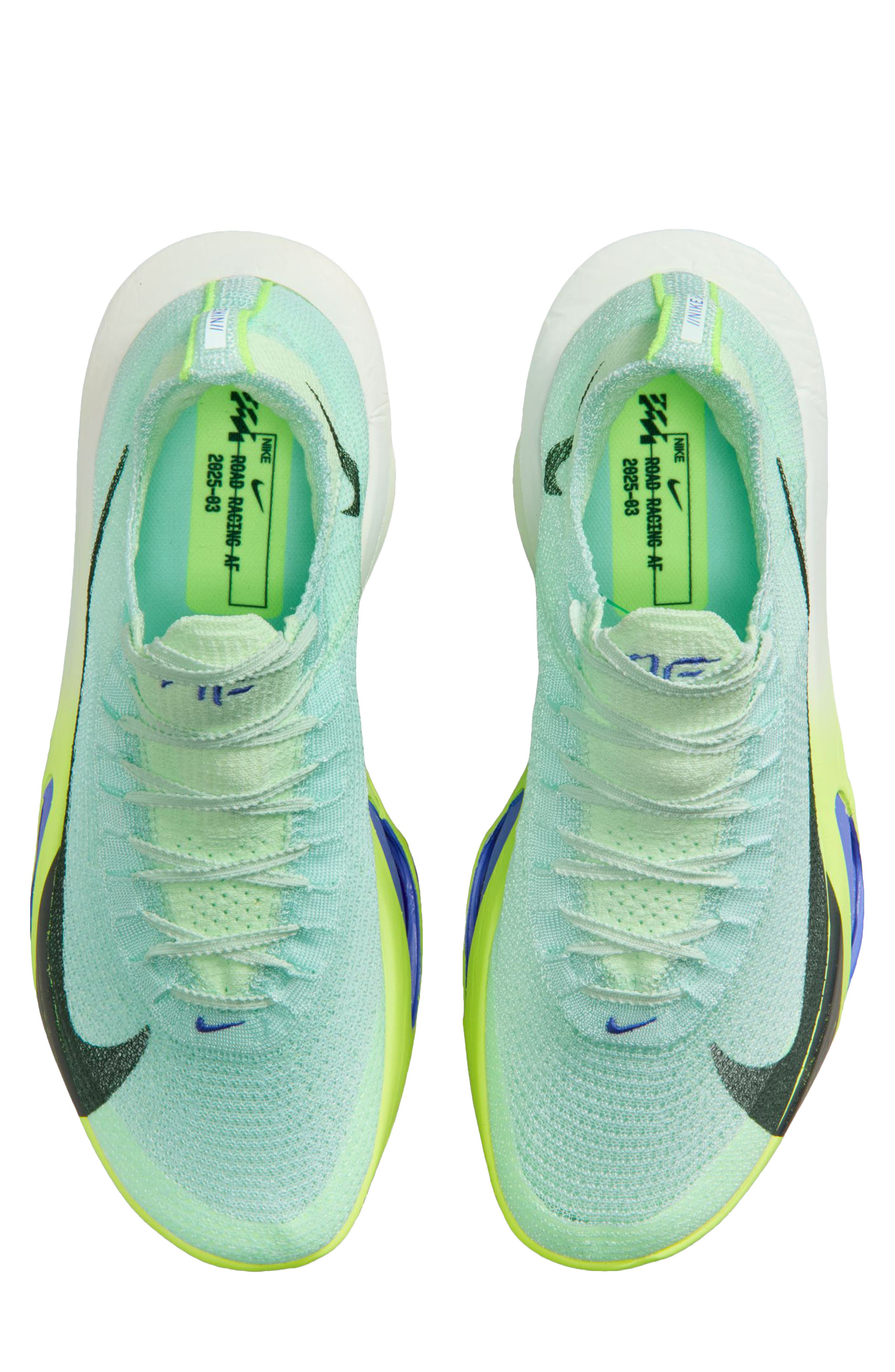 Nike Alphafly 3 Racing Shoe, Alternate, color, 300 Brlygr/Blkspc