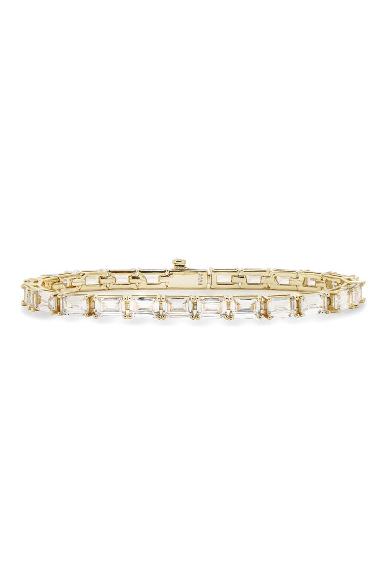Baby Grand Slam Tennis Bracelet, Main, color, GOLD-WHITE