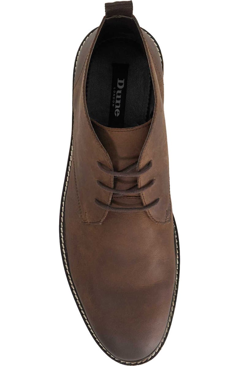 Dune London Claus Chukka Boot, Alternate, color, Brown