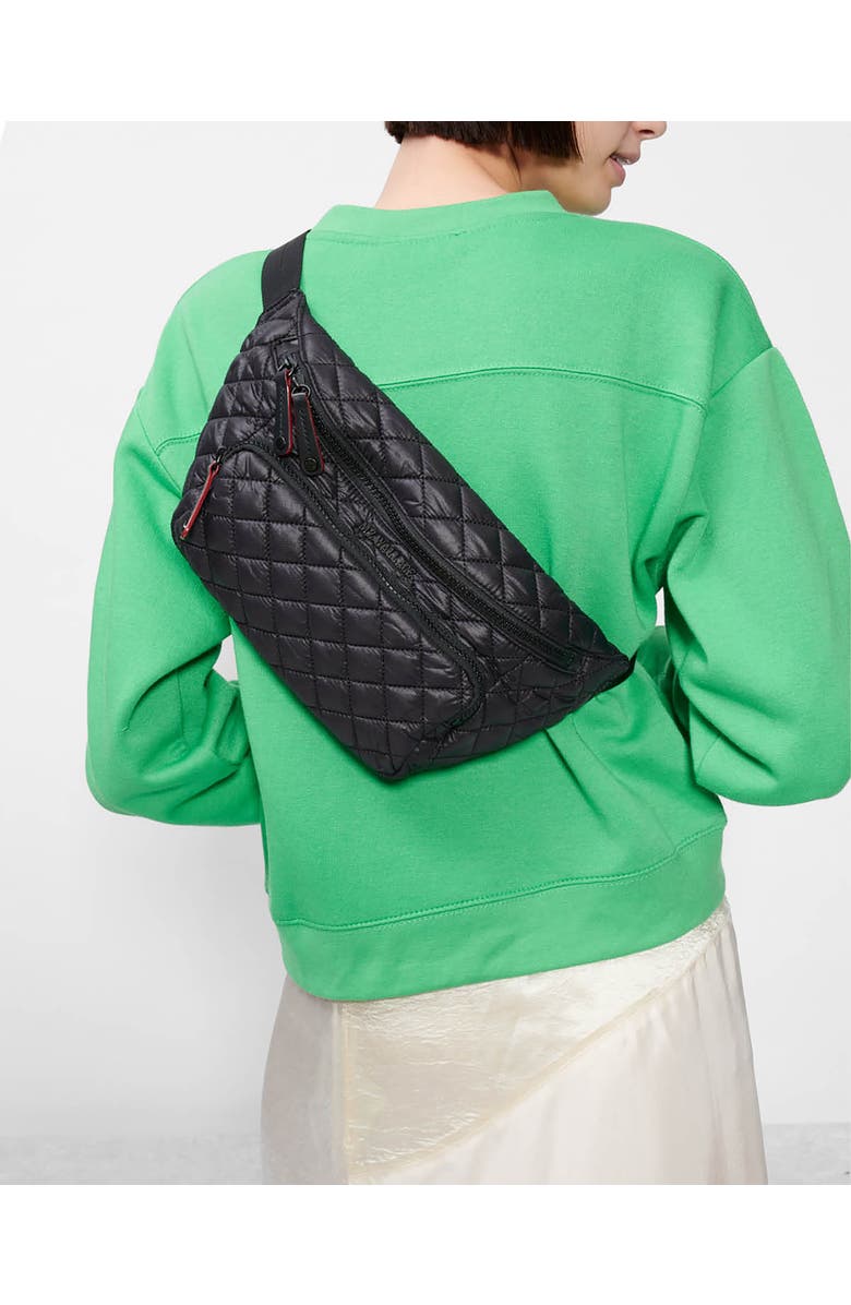 MZ Wallace Metro Sling Bag, Alternate, color, Black Oxford