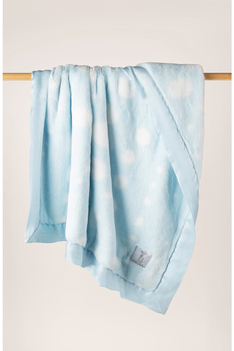 Luxe Urchin Blanket, Alternate, color, BLUE