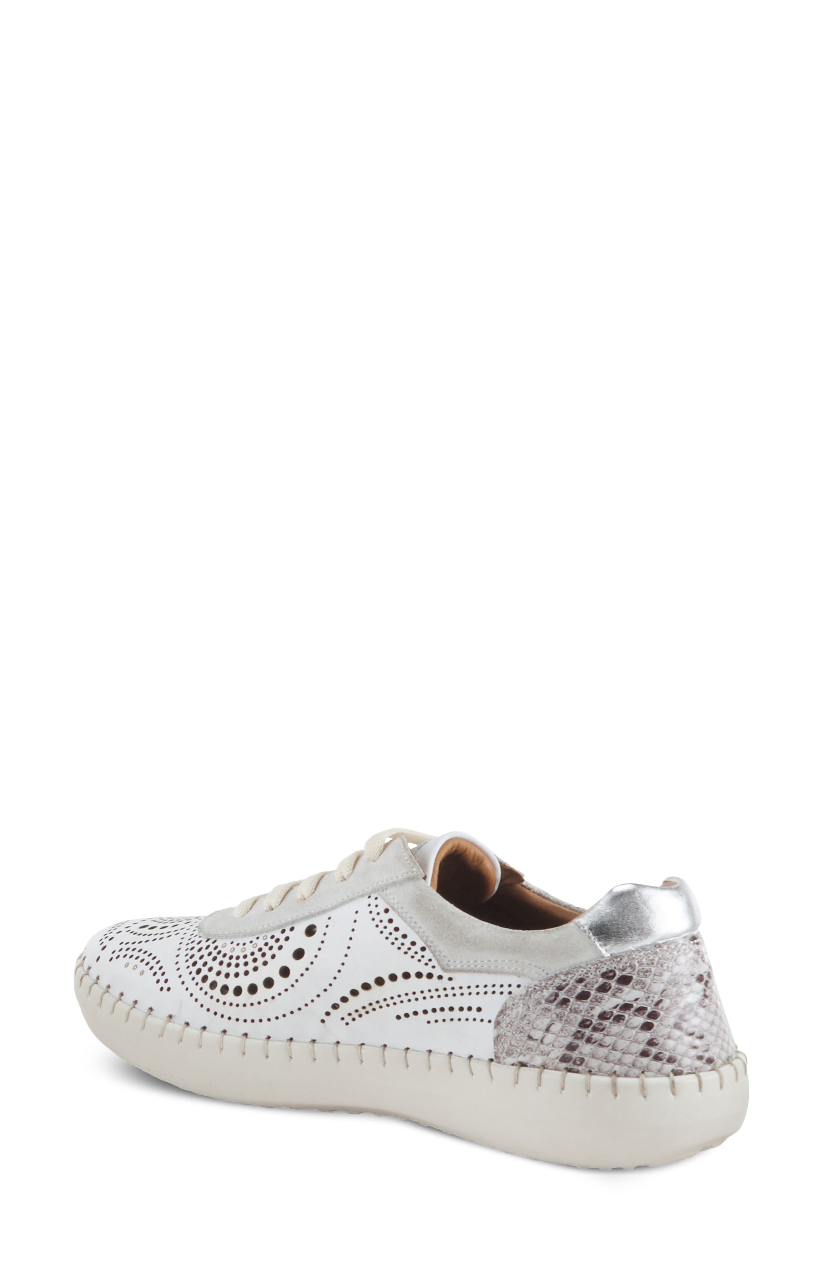 Jumilla Mixed Media Slip-On Sneaker, Alternate, color, WHITE
