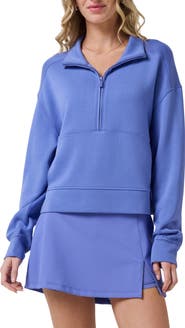 TravisMathew Skyloft Soft Half Zip Sweatshirt