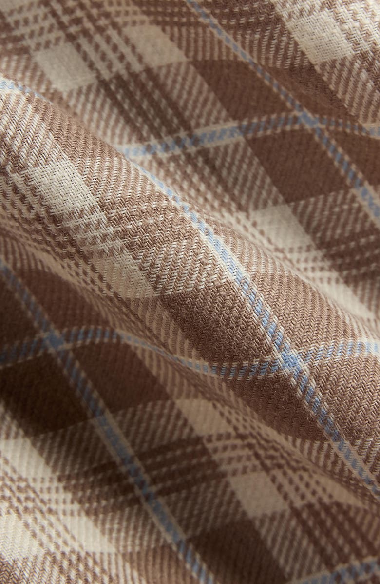 Polo Ralph Lauren Plaid Linen Classic Fit Long Sleeve Camp Shirt, Alternate, color, 