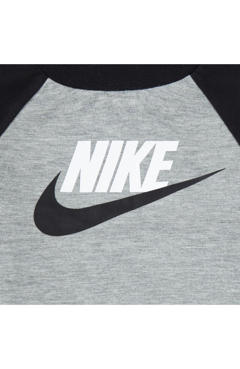 Nike Kids' Logo Puffer Vest, Logo T-Shirt & Fleece Joggers Set, Alternate, color, Black