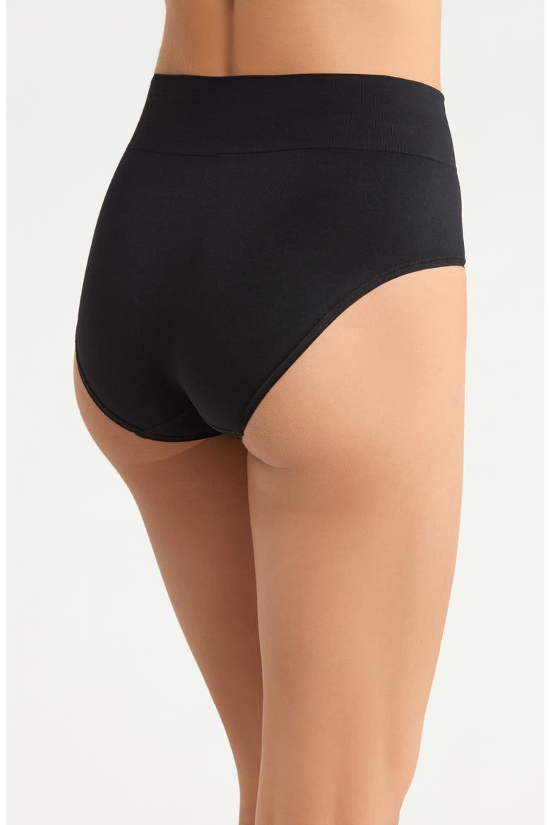 Seamless Briefs, Alternate, color, BLACK