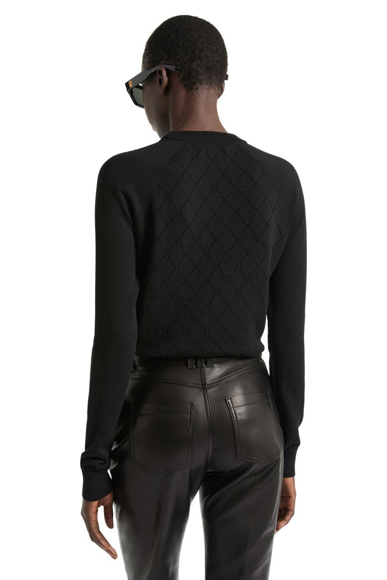 Knit jumper, Main, color, black