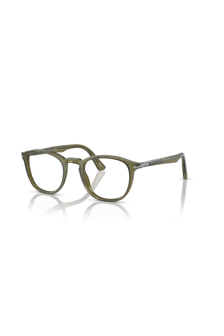 49mm Round optical glasses, Main, color, Green