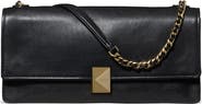 Kate Spade New York deco fine grain leather convertible chain shoulder bag