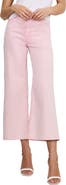 Good American Good Waist Crop Palazzo Jeans