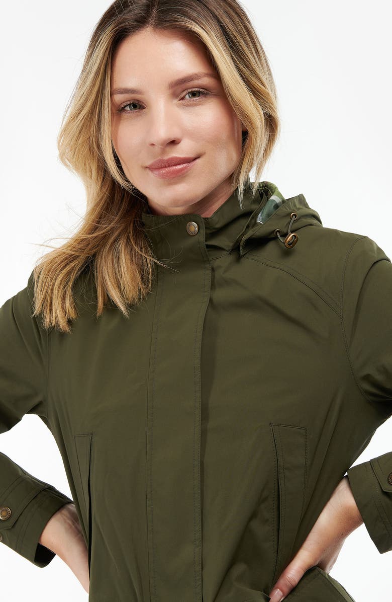 Barbour Clyde Waterproof Rain Jacket, Alternate, color, 