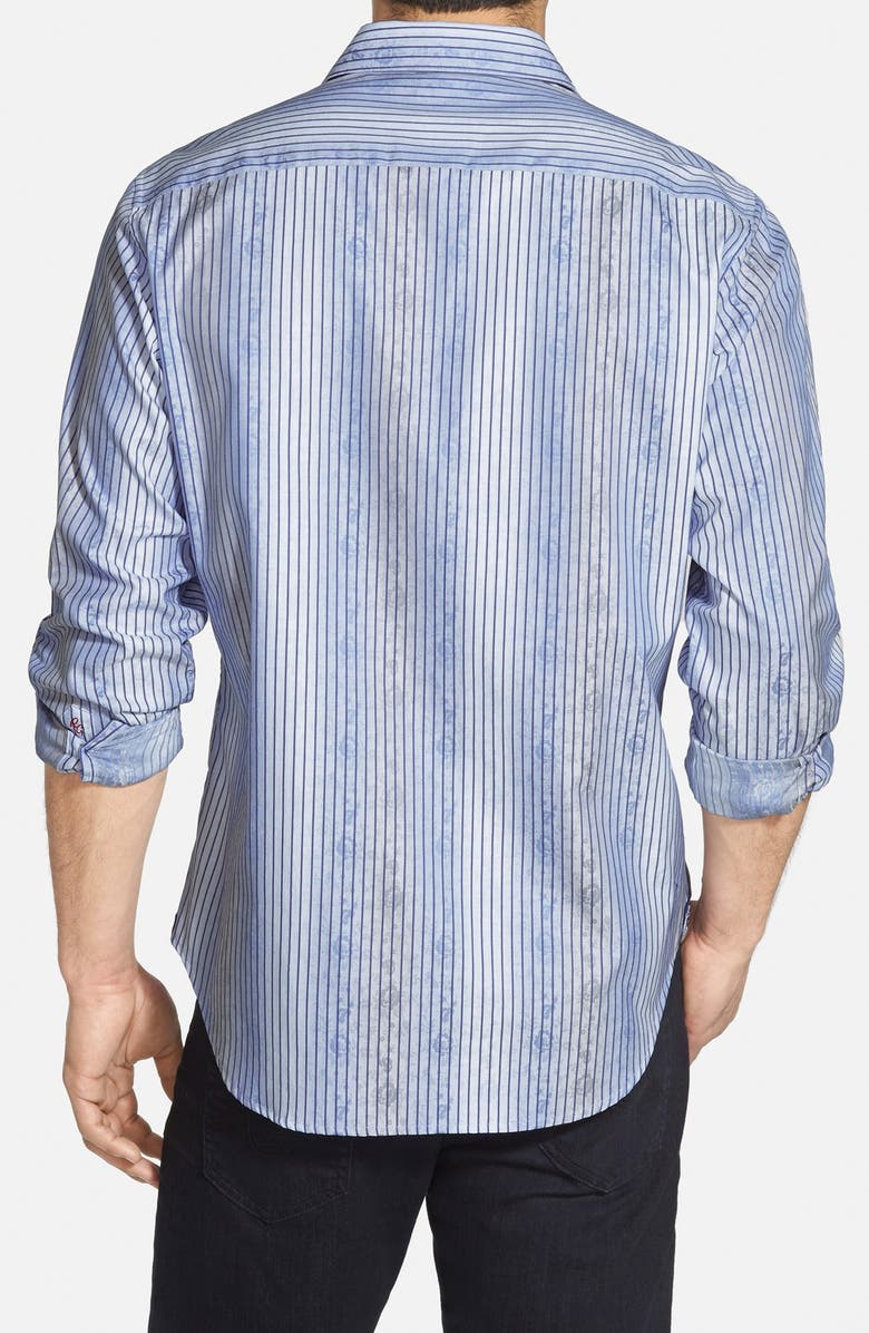 Robert Graham 'Waterworld' Classic Fit Sport Shirt, Alternate, color, 