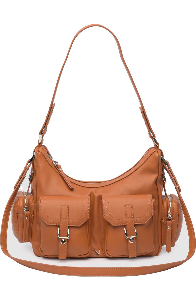 Urban Originals Assembled Convertible Shoulder Bag, Main, color, Tan