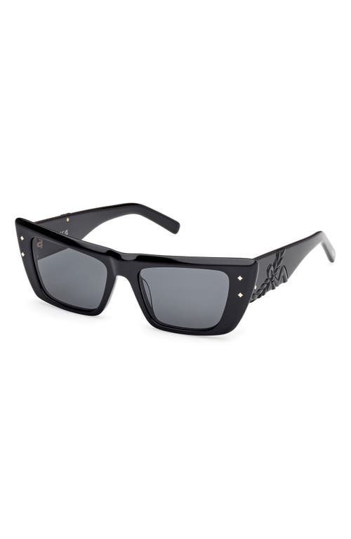 Mcm 52mm Cat Eye Sunglasses In Black