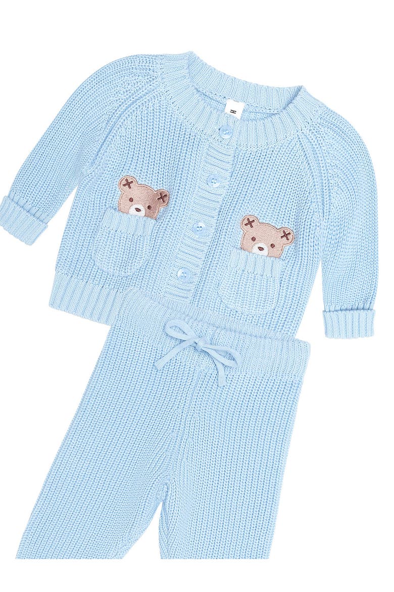 My First Hux 2Pc Newborn Set, Alternate, color, Baby Blue