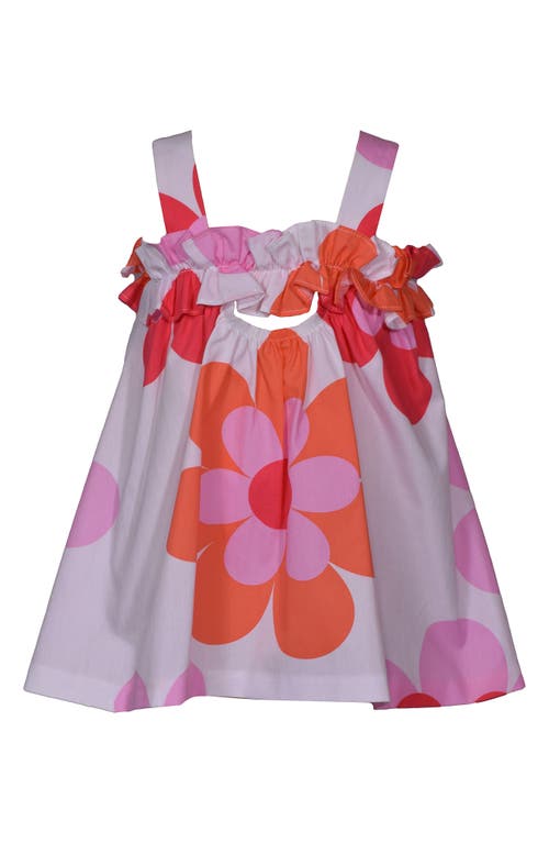Shop Gerson & Gerson Pop Floral Ruffle Cotton Sundress