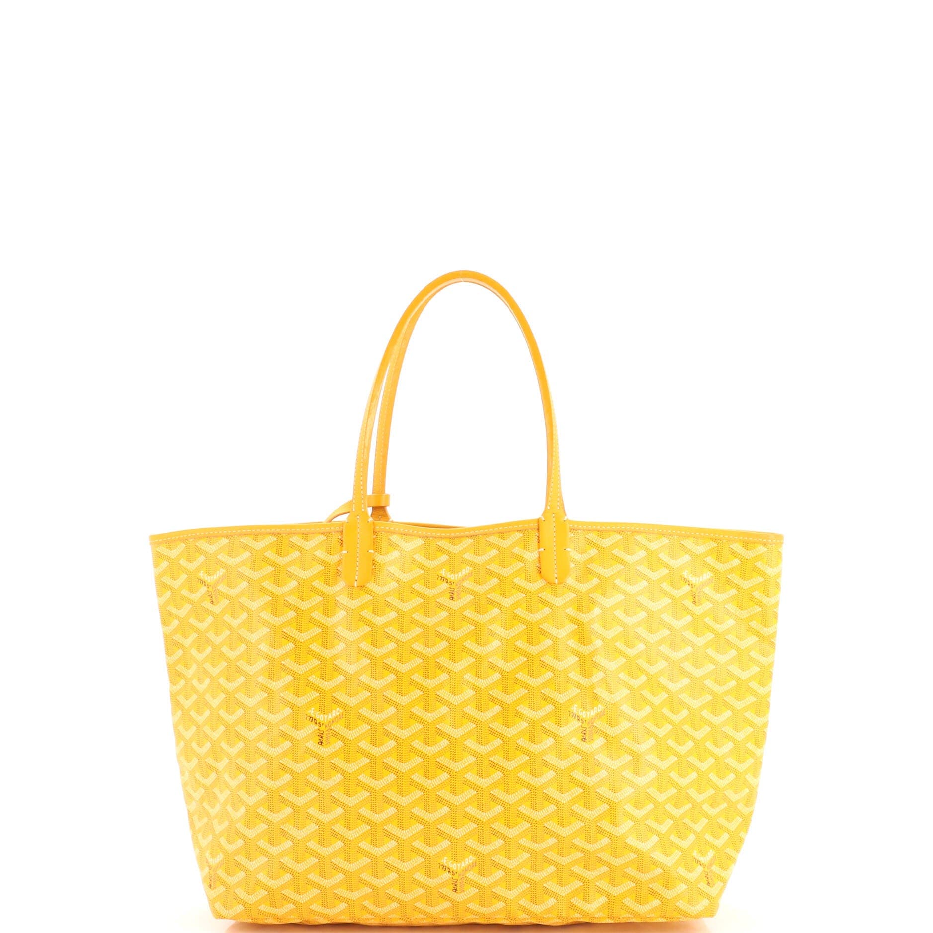 Saint Louis Tote Coated Canvas PM, Main, color, Yellow