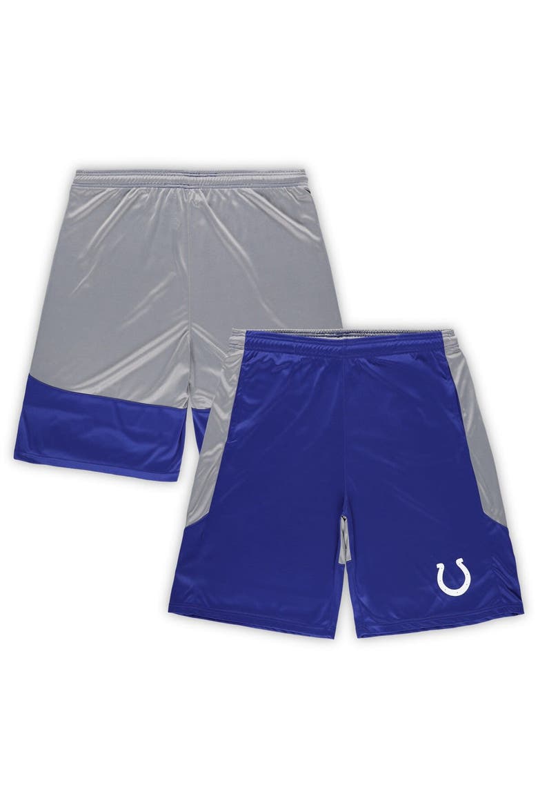Men's Fanatics Branded Royal Indianapolis Colts Big & Tall Team Logo Shorts, Main, color, Royal