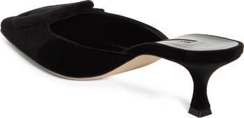 Maysale Buckle Pointed Toe Mule