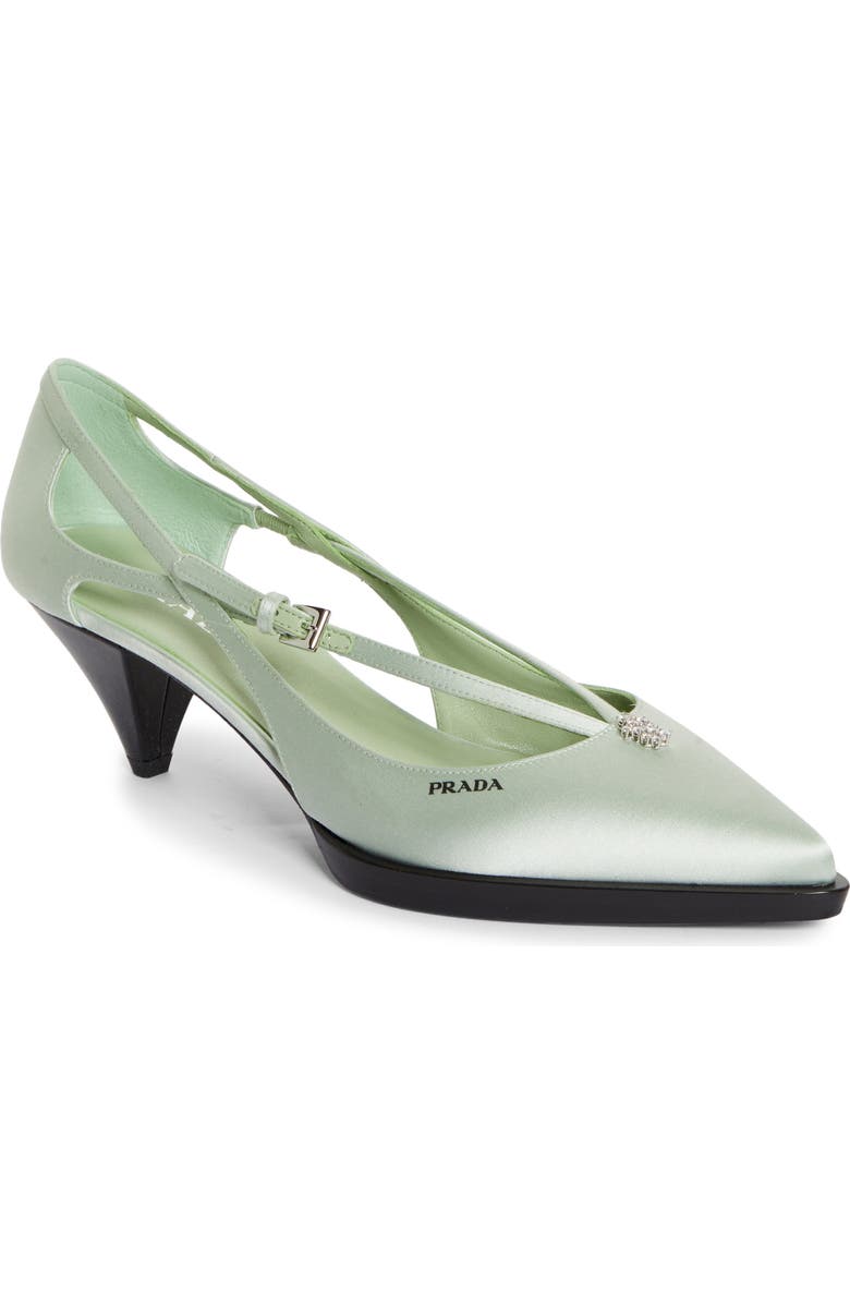 Prada Runway Pointed Toe Pump, Main, color,