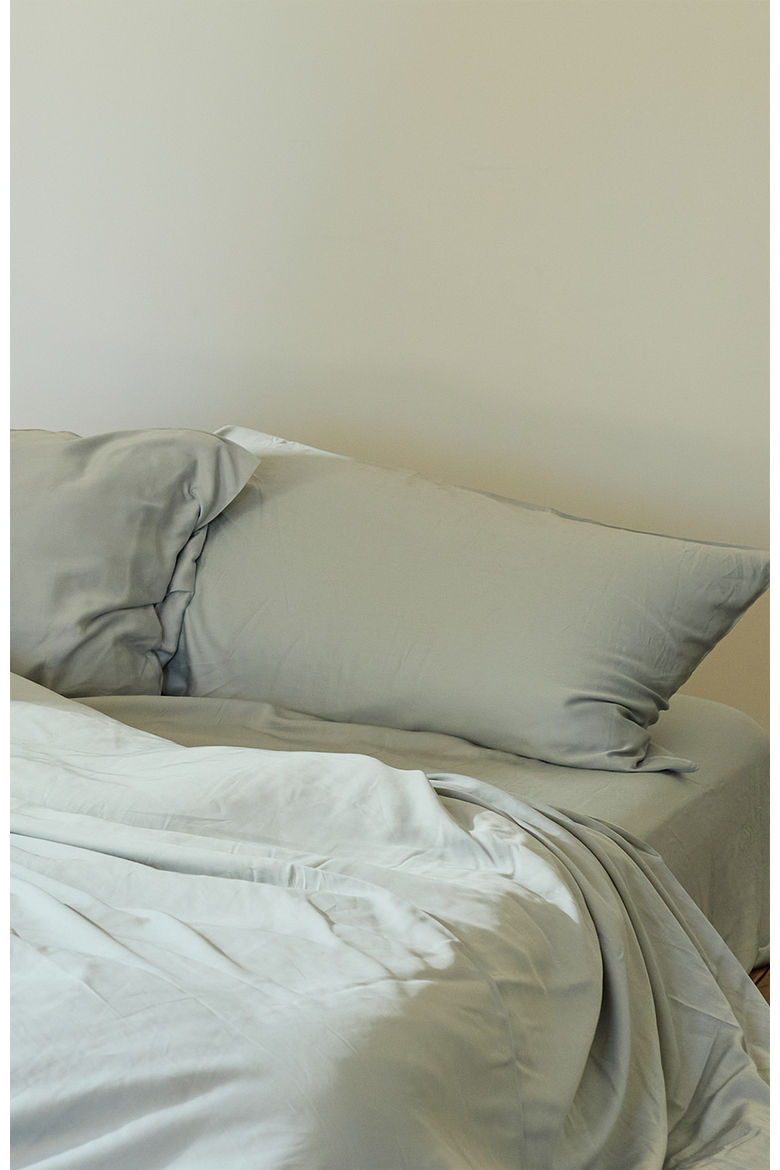 Performance TENCEL Duvet Cover, Alternate, color, Dove