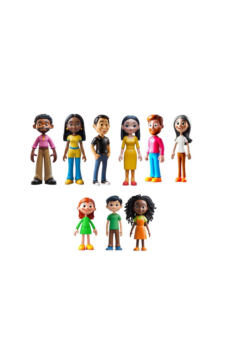 Diverse Family, Main, color, Multi