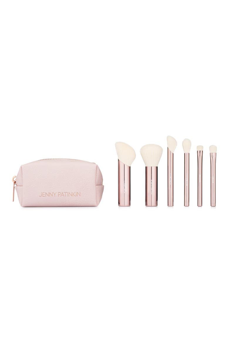 Brush Babies Mini Makeup Brushes, Main, color, ROSE GOLD
