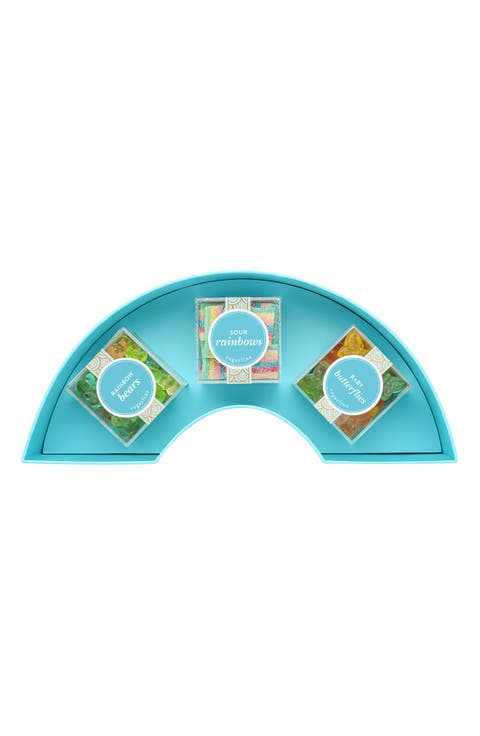 Rainbow 3-Piece Candy Bento Box
