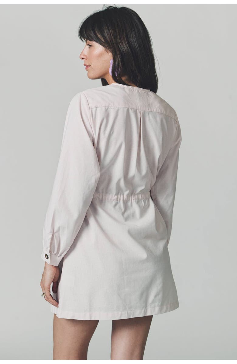 The Shirt by Rochelle Behrens The Mason Dress, Alternate, color, Light Pink