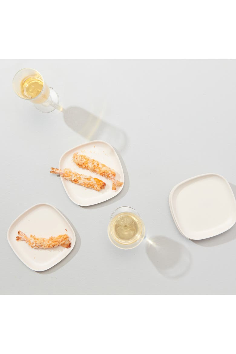 Cocktail Plate, Alternate, color, Off White