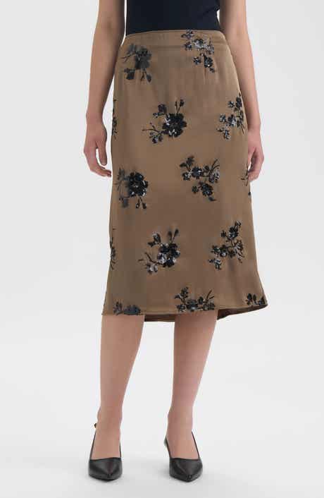 NVLT Sequin Embellished Slip Skirt