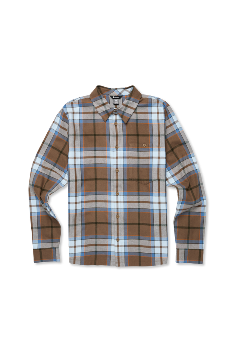 Quedo Flannel Shirt - Men's, Alternate, color, Dune Plaid