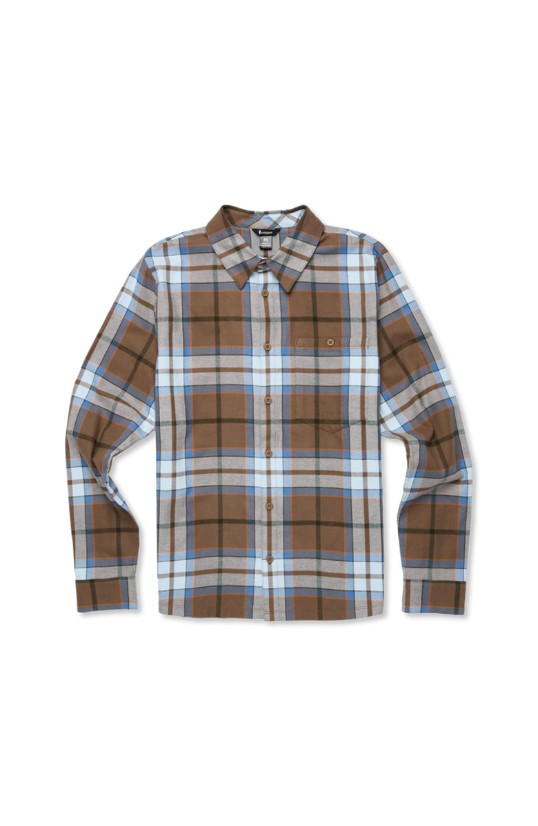 Cotopaxi Quedo Flannel Shirt - Men's, Alternate, color, Dune Plaid