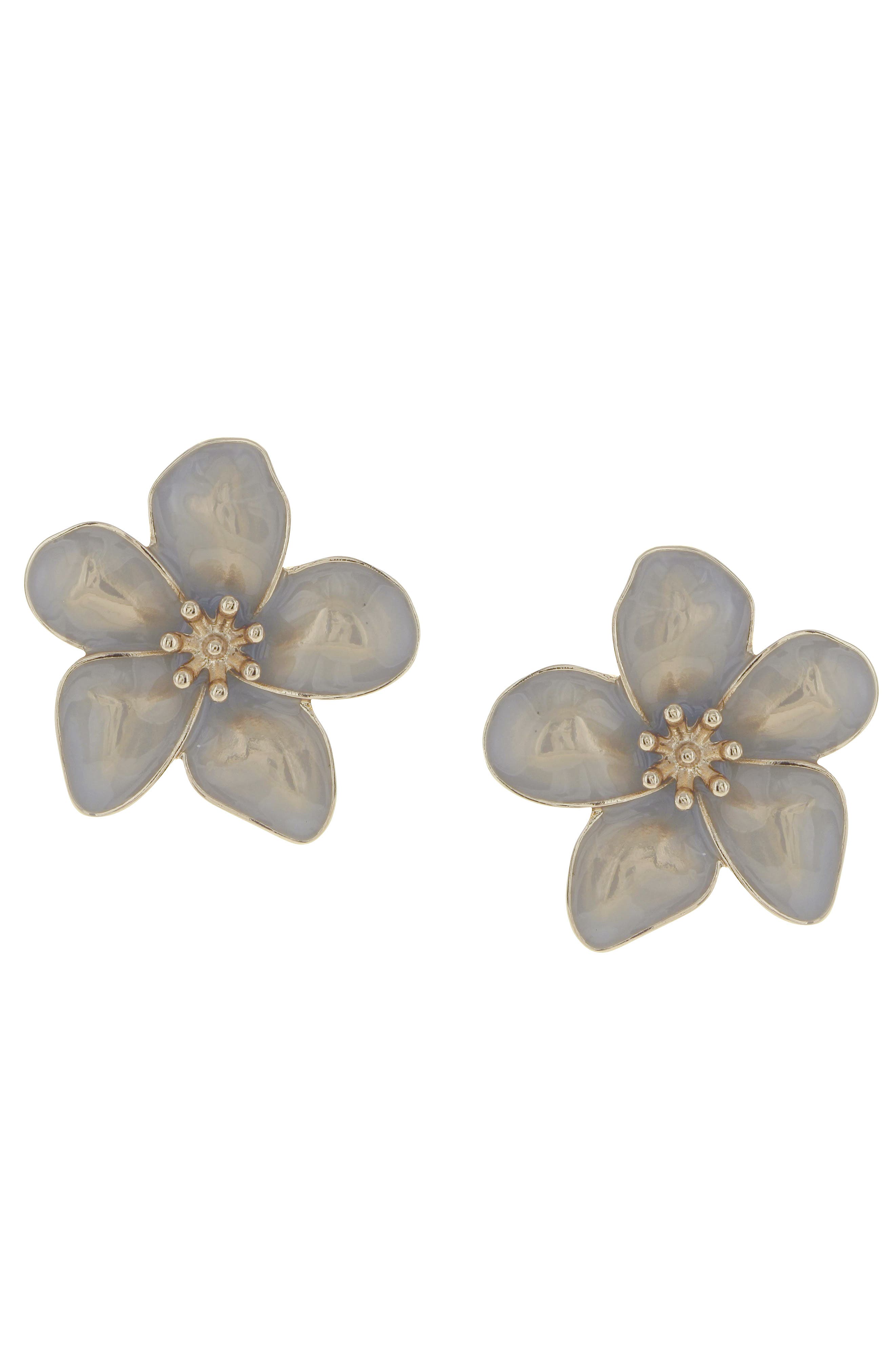 OLIVIA WELLES Blossom Stud Earrings