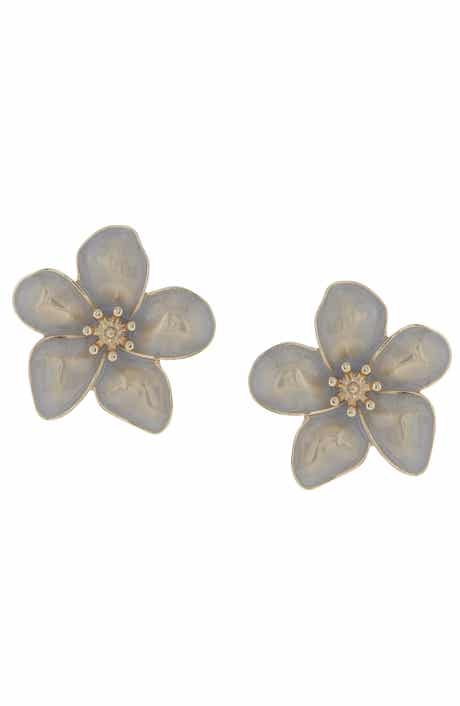 OLIVIA WELLES Blossom Stud Earrings