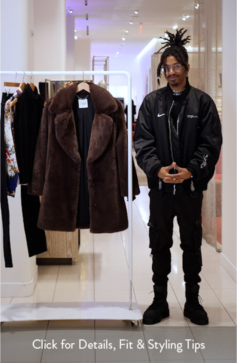 Marla Faux Fur Coat, sales video thumbnail