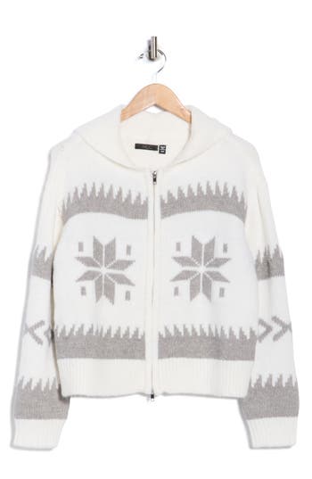 Rdi Snowflake Zip-up Cagan In Multi