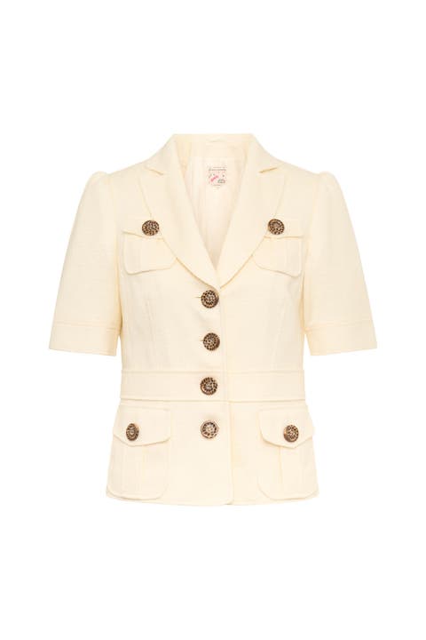 Half Sleeve Jersey Safari Jacket