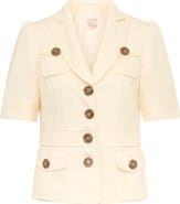 Maison Common Half Sleeve Jersey Safari Jacket