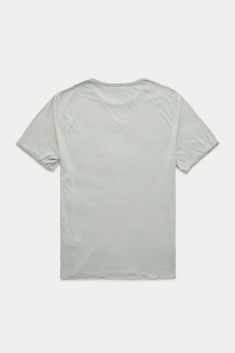 Light Weight Short Sleeve Roll Neck T-shirt, Alternate, color, Steel