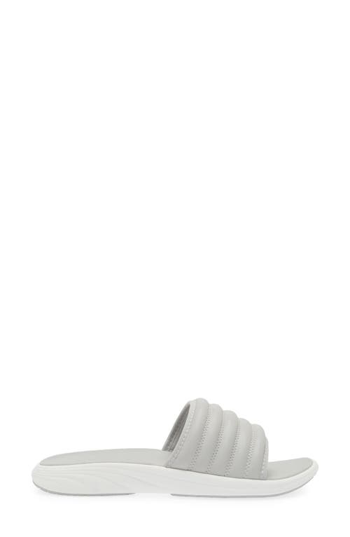 Olukai Komo Slide Sandal In Gray