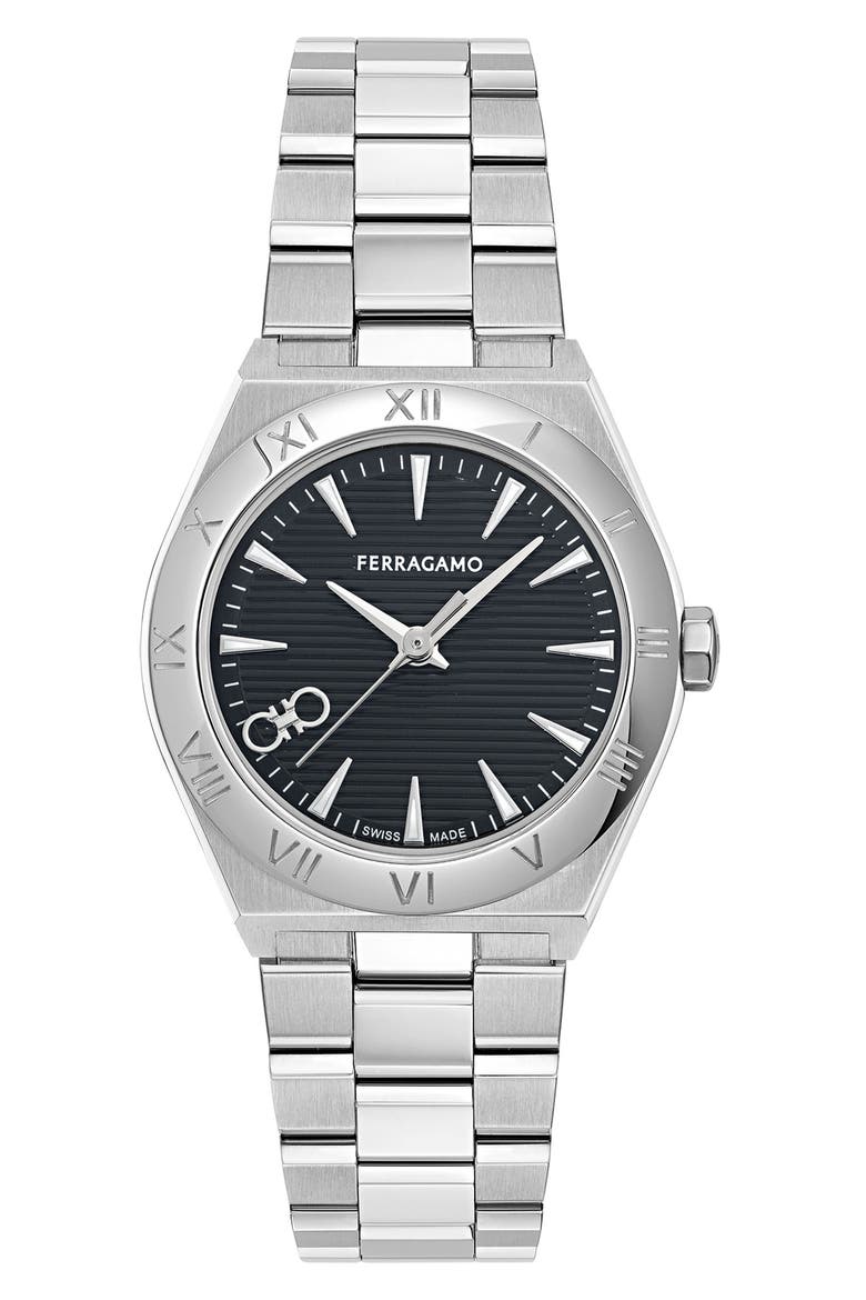 Vega Upper East 2 Bracelet Watch, 28mm, Main, color, STAINLESS STEEL
