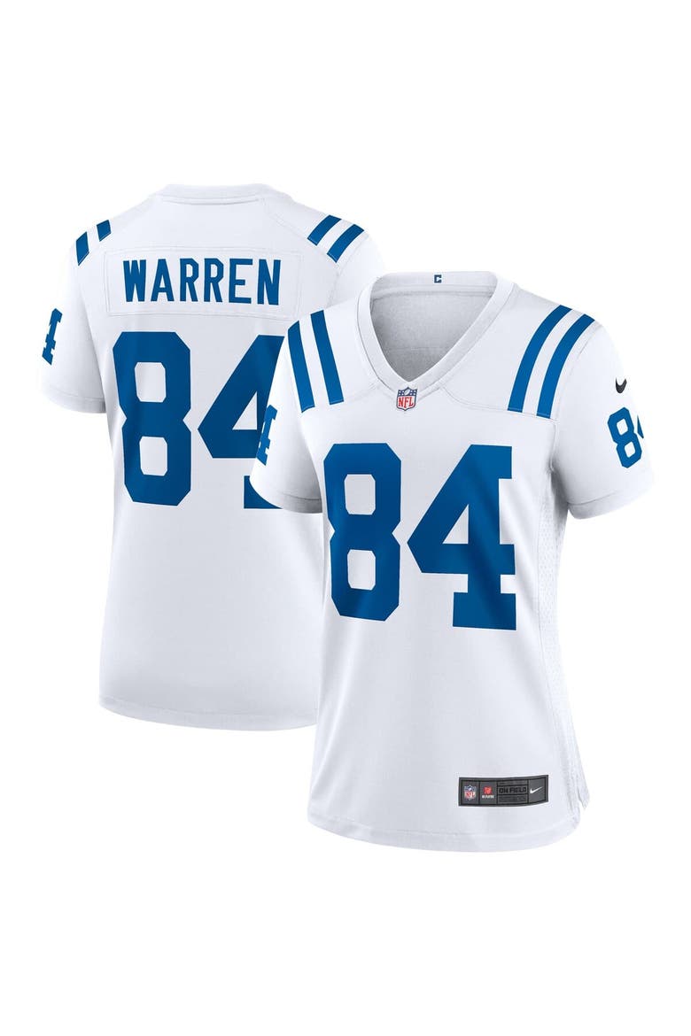 Women's Nike Tyler Warren  White Indianapolis Colts  Game Jersey, Main, color, White